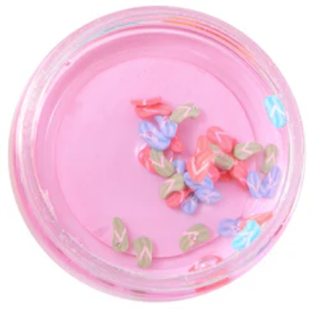 J'Adore Clear Slime with Add-Ins