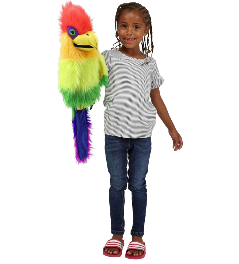 The Puppet Company Rainbow Bird Puppet