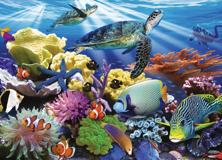 Ravensburger Ocean Turtles Puzzle 200pc
