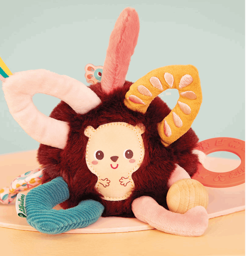 Lilliputiens Animal Multi Sensory Rattle
