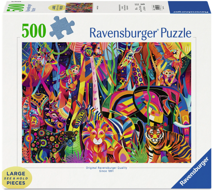 Ravensburger Jeweled Jungle Puzzle 500pc