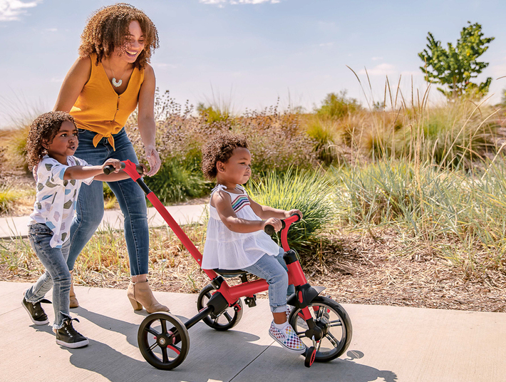 Yvelo Flippa Trike 4 in 1 trike
