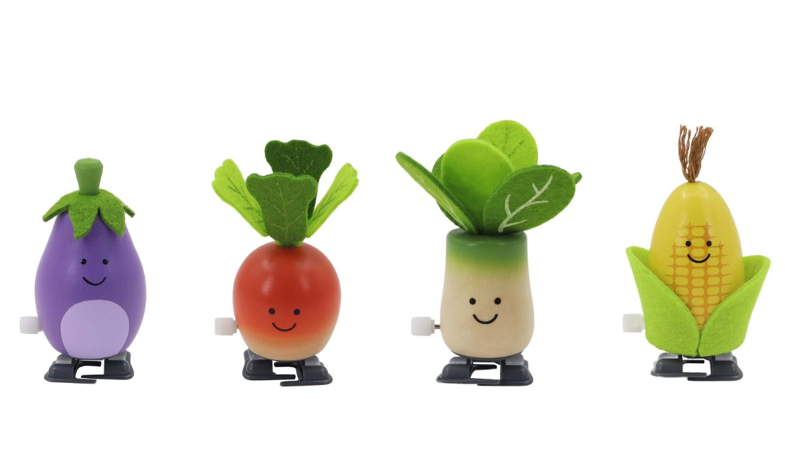 Kaper Kidz Wooden Wind Up Veggie