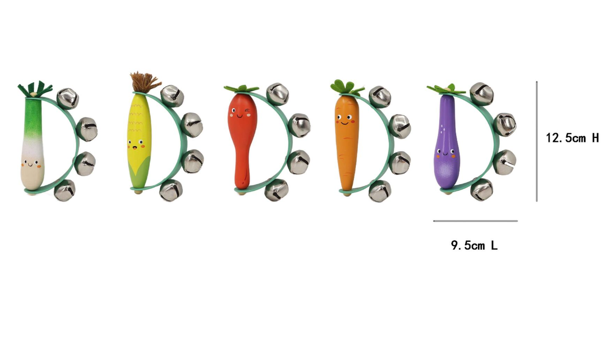 Kaper Kidz Wooden Veggie Handbell