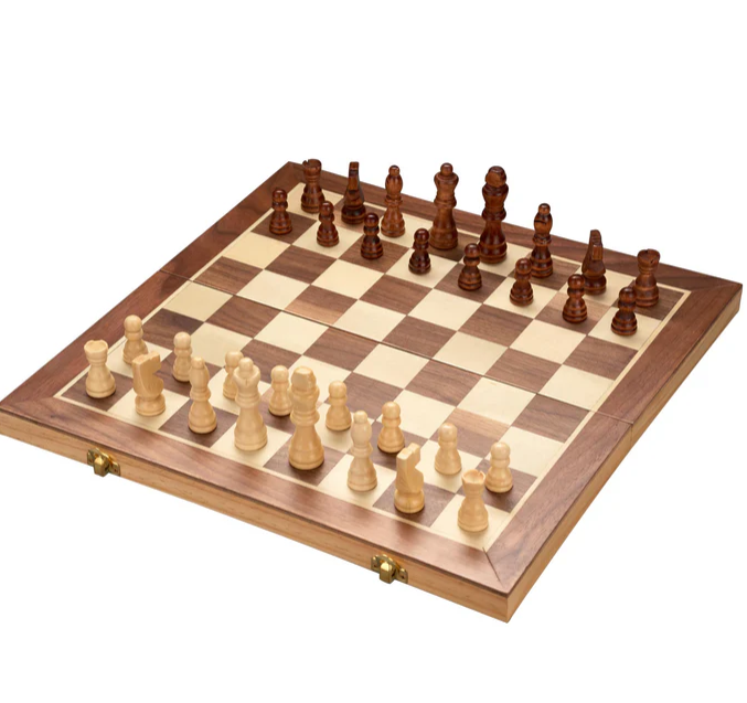 Smart Brain Games French Cut Chess 40cm chess set