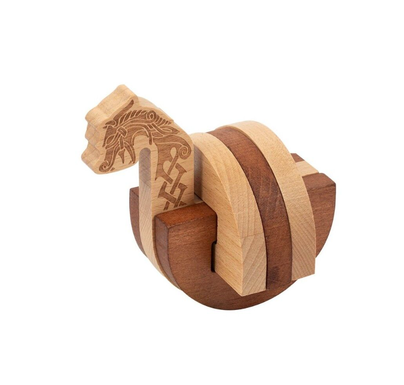 Professor Puzzle Lost & Found Viking Long Boat Puzzle