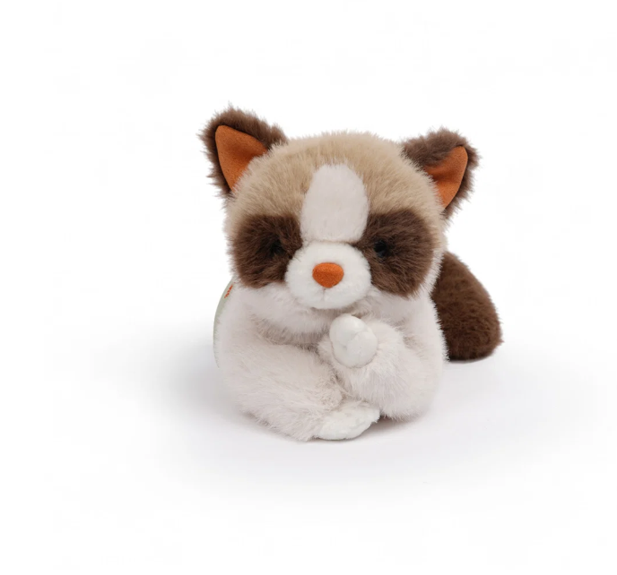 One Love Caramel Cat Weighted Plush