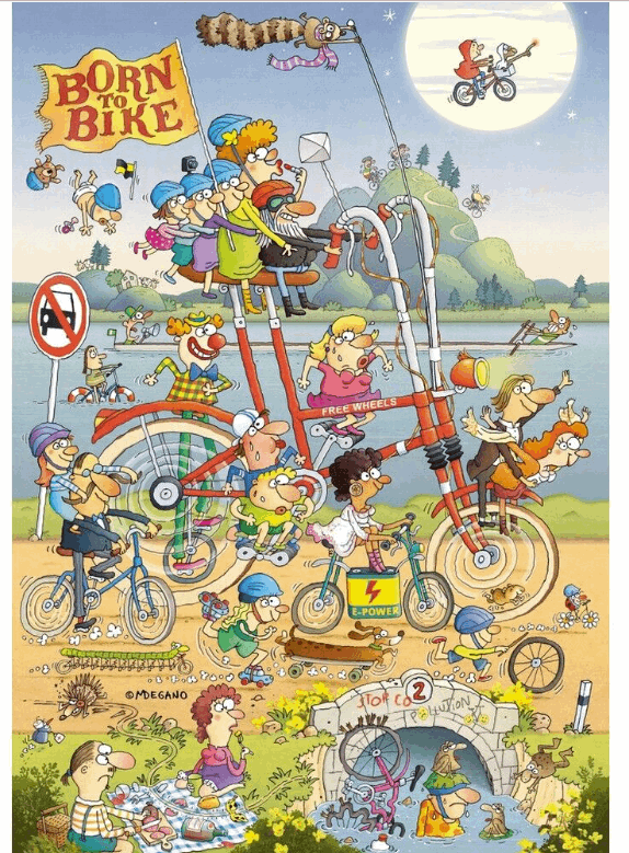 Take A Trip Marino Degano 500pc Heye Puzzle