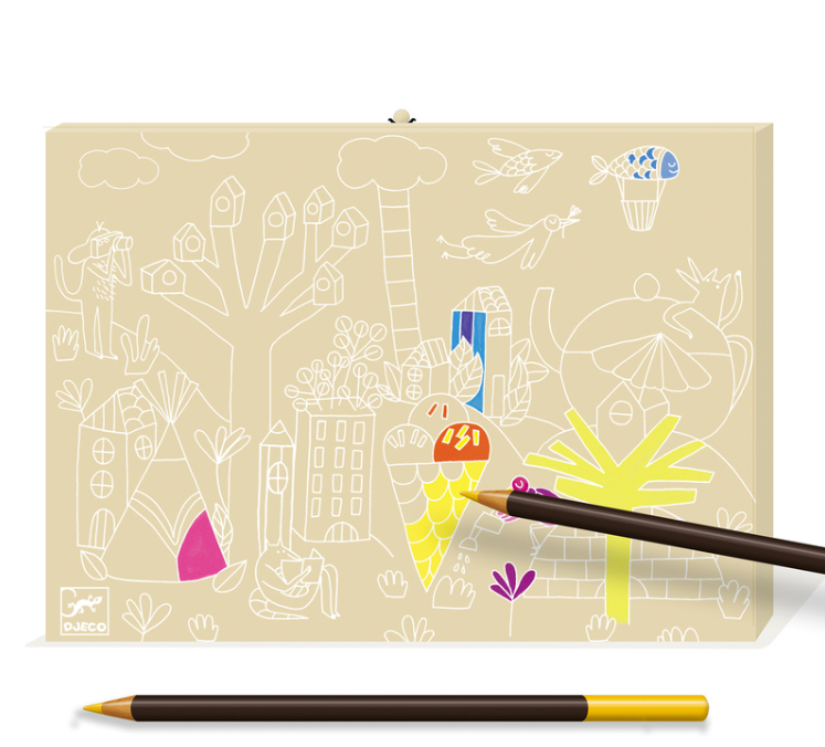 Djeco Box of Colours Set