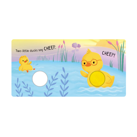 Five Little Ducks Squeaky Plush Board Book
