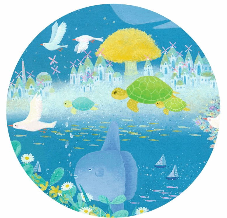 Djeco Dreamy Dreams Gallery 350pc Puzzle