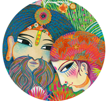 Load image into Gallery viewer, Djeco Magic India Gallery Puzzle 1000pc