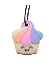 Load image into Gallery viewer, Jellystone Designs Cupcake Pendant Pastel Sensory Needs