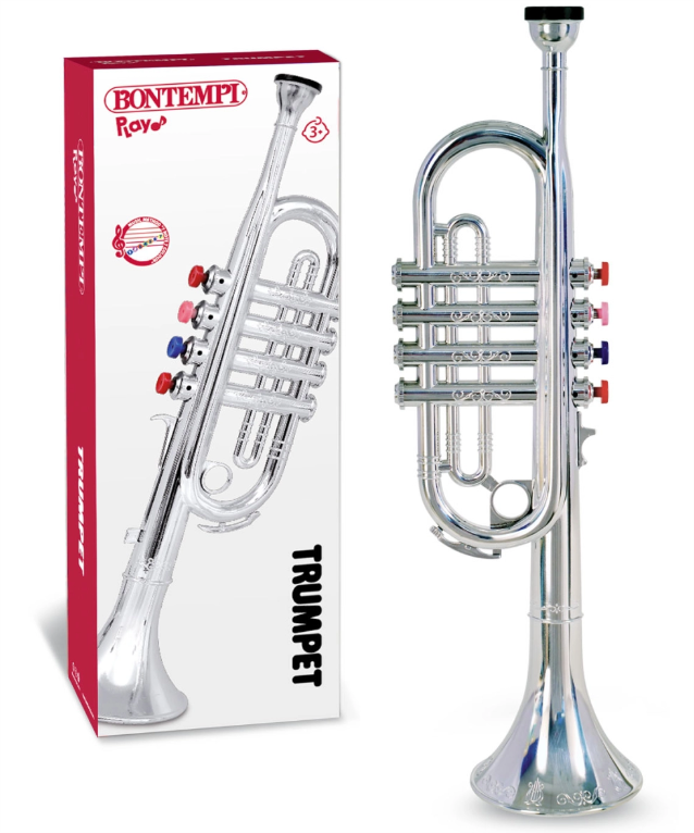 Bontempi Trumpet with 4 Colour Keys