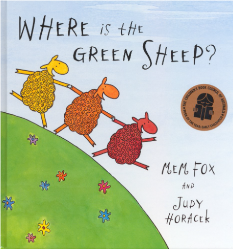 Where Is The Green Sheep? H/B Children's Book