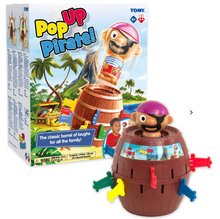 Load image into Gallery viewer, Tomy Pop Up Pirate Game tabletop games