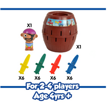 Load image into Gallery viewer, Tomy Pop Up Pirate Game tabletop games