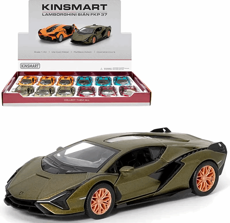 Kinsmart Pullback Lamborghini Sian FKP37