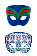 Load image into Gallery viewer, Sweida's Mini Mascots NRL Supporter Masks Warriors Costumes