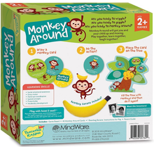 Load image into Gallery viewer, Peaceable Kingdom Monkey Around The Wiggle & Giggle Game Board Game
