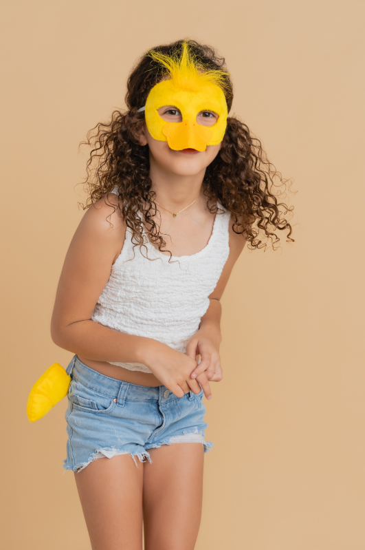 Sweida's Little Safari Deluxe Animal Mask & Tail Set - Duck Costume