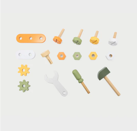 PolarB Little Wooden Tool Kit tool kit