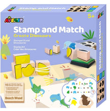 Load image into Gallery viewer, Avenir Stamp & Match Create Dinosaurs Art & Craft Kits
