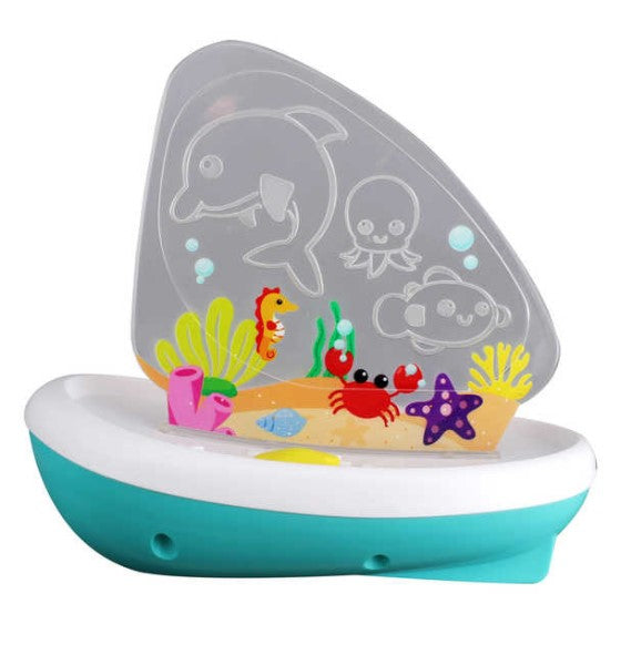 BB Junior Splash n Play Light Up Sailboat Bath Toys