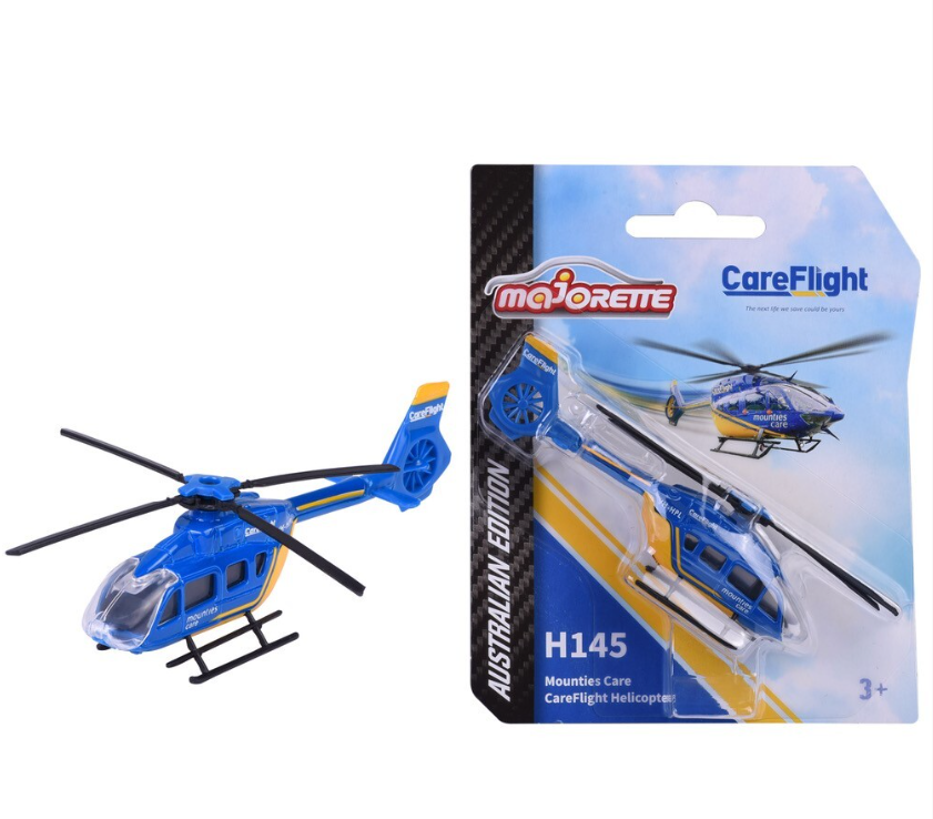Majorette Careflight Rescue Helicopter toy car