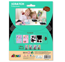 Load image into Gallery viewer, Avenir Scratch Greeting Card - Princess Art & Craft