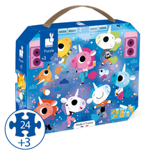 Load image into Gallery viewer, Janod Unicorn Puzzle 24pc puzzle