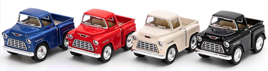 Mini Chevy Pullback toy car