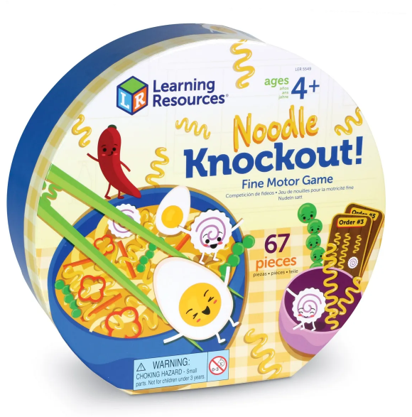Learning Resources Noodle Knockout Fine Motor Game