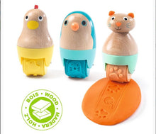 Load image into Gallery viewer, Djeco My PlastiRollers Animals 3pc Set Art & Craft