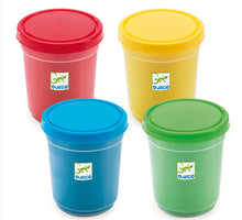 Load image into Gallery viewer, Djeco Modelling Dough 4 Pots Bright Art & Craft