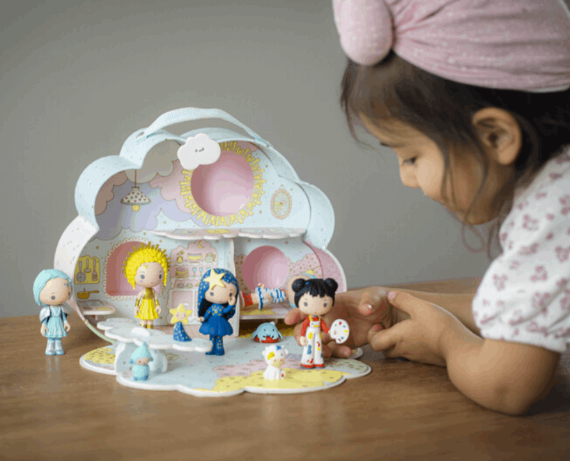 Tinyly Sunny & Mia House Figure