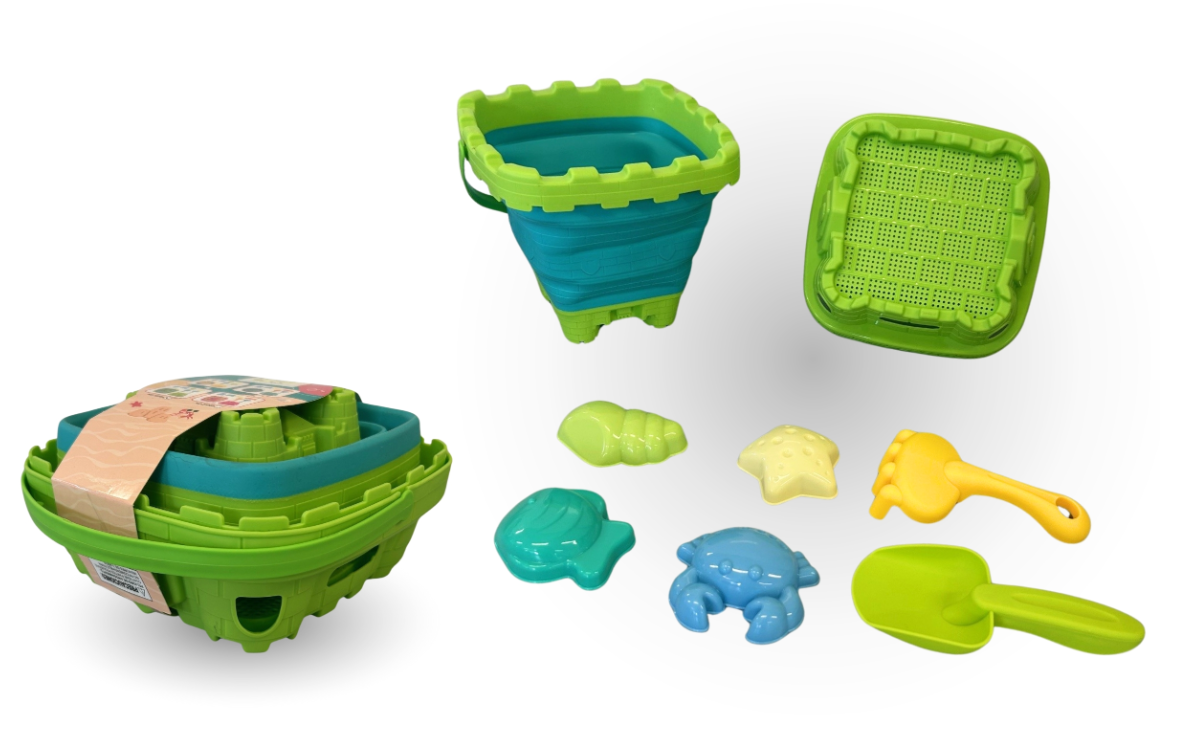 Pop Out Beach Castle Bucket