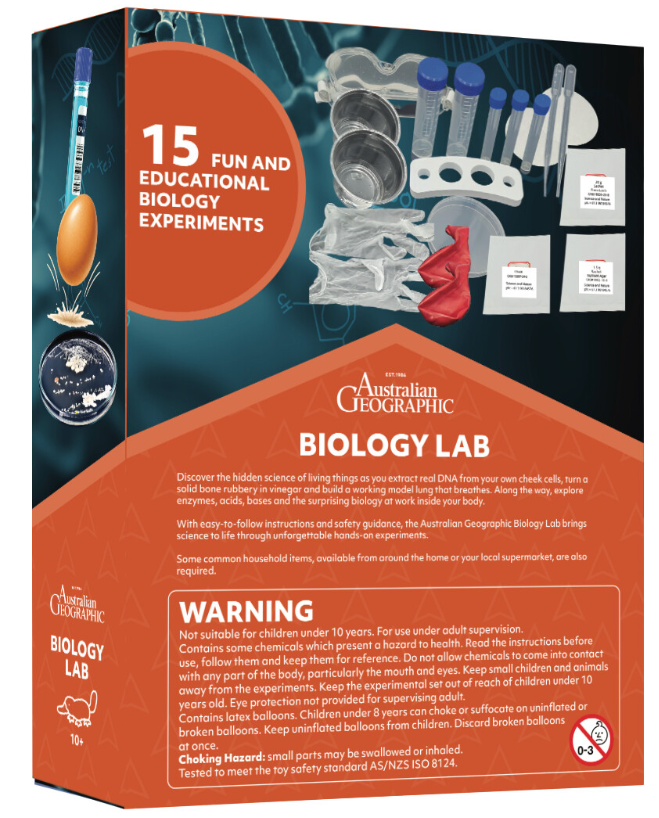 Australian Geographic Biology Lab