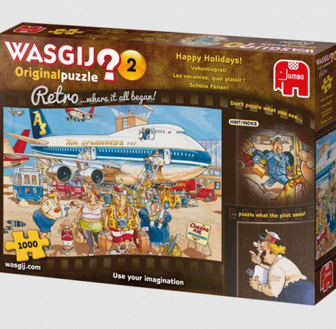 Wasgij Original Retro Puzzle #2 Happy Holidays