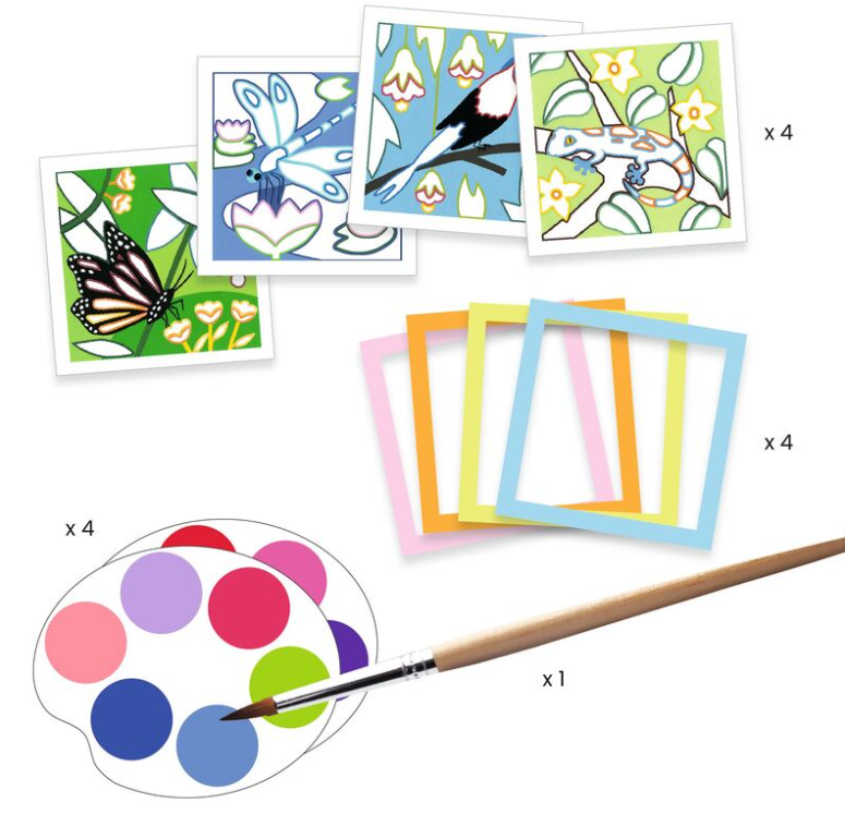 Djeco Indonesia Guided Painting Art Kit