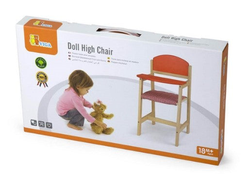 Viga Doll High Chair Dollhouse
