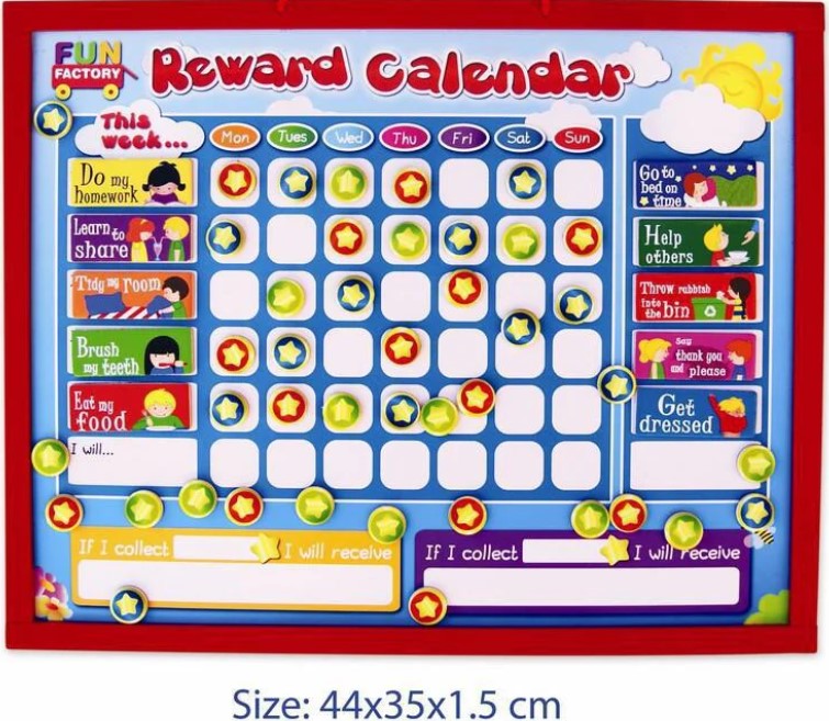 Fun Factory Reward Chart Learning Aid