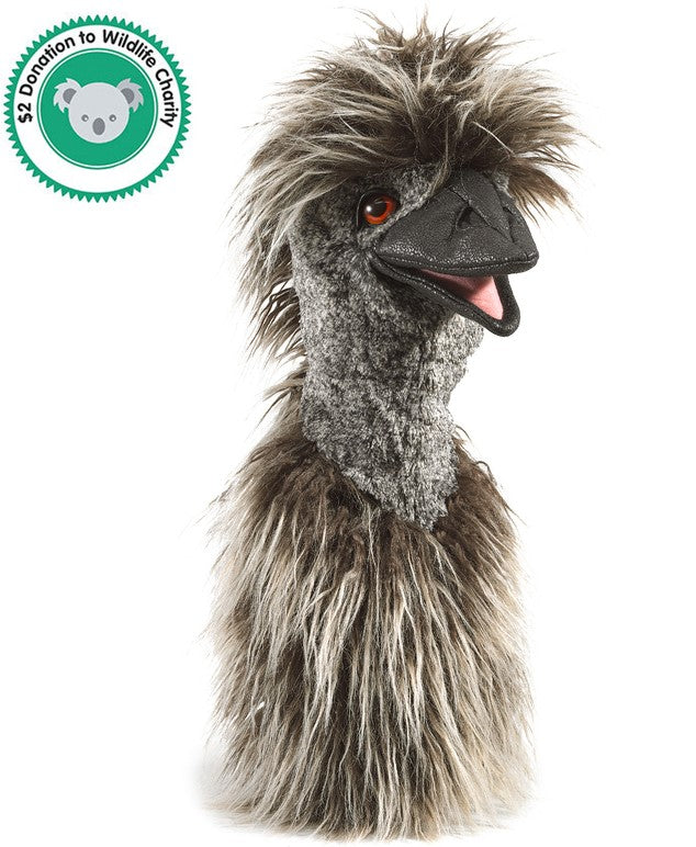 Folkmanis Emu Stage Puppet The Spinning Top Toy Store
