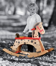 Load image into Gallery viewer, Janod Caramel Rocking Horse Ride On