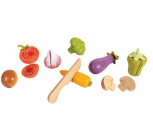 Load image into Gallery viewer, EurekaKids CooCook Garden Vegetables Playset Pretend Food Play