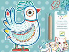 Load image into Gallery viewer, Djeco Forest Friends Colour Reveal Set Art & Craft