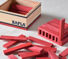 Load image into Gallery viewer, Kapla 40 Squares RED Planks Construction