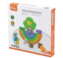 Load image into Gallery viewer, Viga Rainbow Balancing Blocks Construction