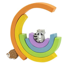 Load image into Gallery viewer, Viga Rainbow Balancing Blocks Construction