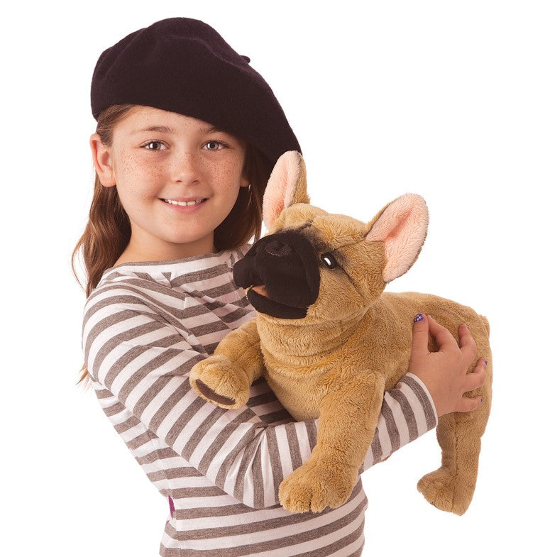 Folkmanis French Bulldog Puppet puppet